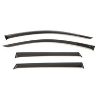 Дефлекторы окон для SKODA KAROQ I 2017-, 5 дв., ветровики на окна накладные