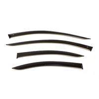 Дефлекторы окон для MERCEDES-BENZ S-CLASS W223 2020-, Long, ветровики накладные